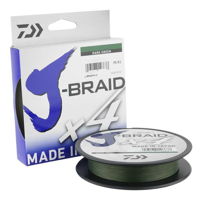Daiwa J-Braid X4 Braided Fishing Line