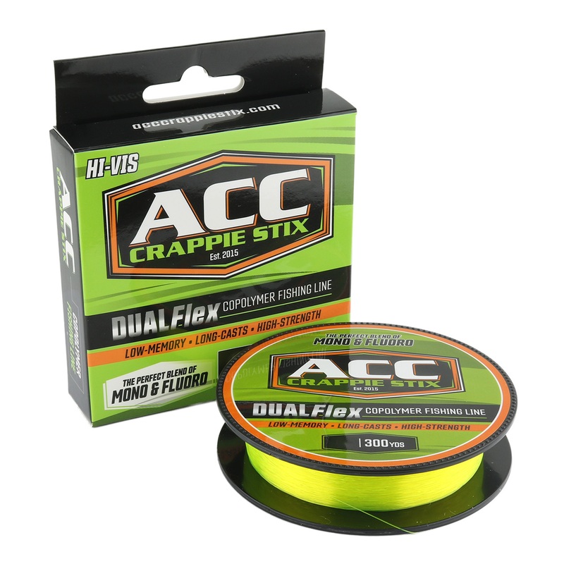 ACC Crappie Stix Dual Flex Copolymer Fishing Line