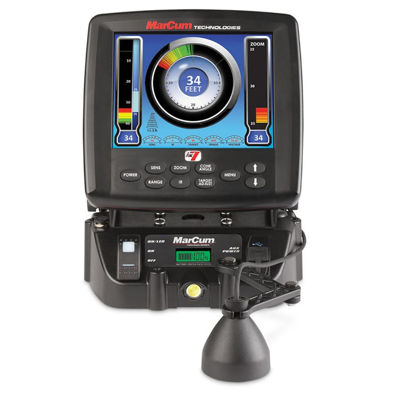 MarCum LX-7LI Lithium Digital Sonar Combo System
