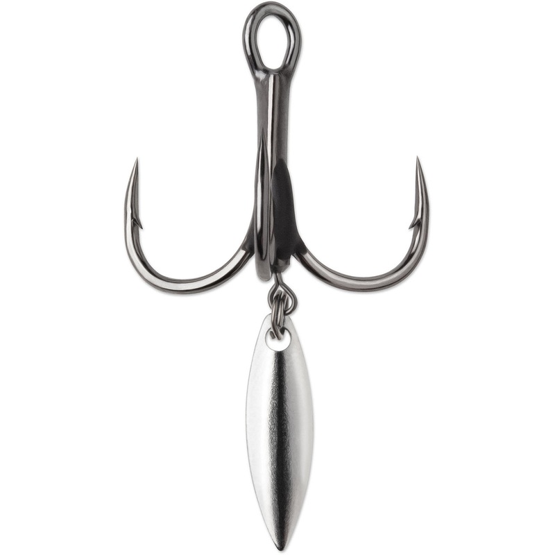 VMC Bladed Hybrid Treble Short Hooks