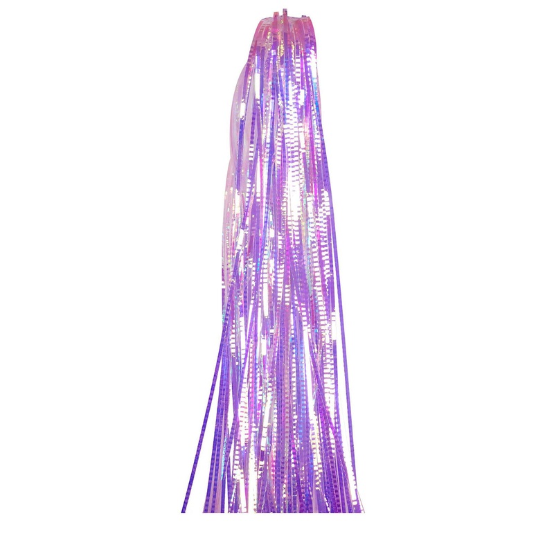 Hareline Dubbin Lateral Scale Opal Mirage Flashabou