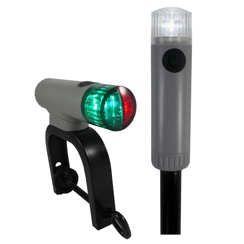 Boating Essentials Clamp-On LED Navigation Light Kit