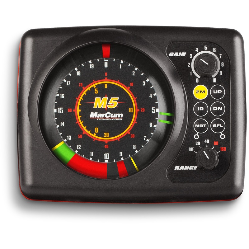 MarCum M5L True Color Sonar Flasher System with LiFePO4 12V10Ah Battery