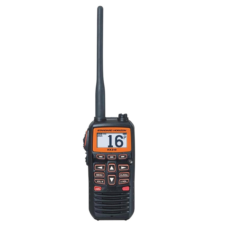 Standard Horizon HX210 6W Compact Floating Handheld Marine VHF Transceiver